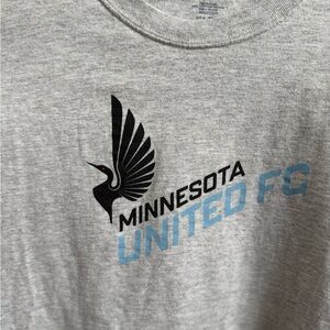 Port and Company Gray Minnesota United FC Tee